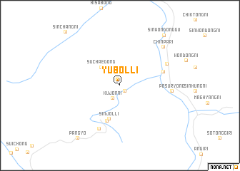 map of Yubŏl-li