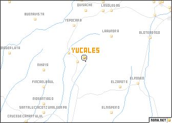 map of Yucales