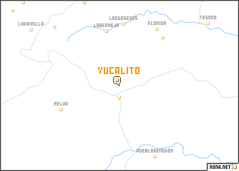 map of Yucalito
