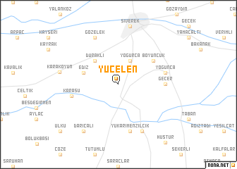 map of Yücelen