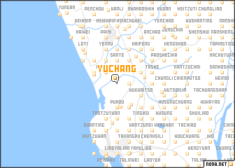 map of Yu-ch\