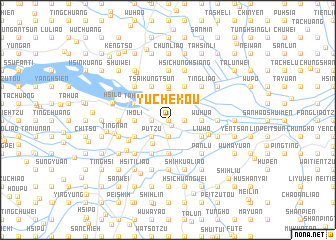 map of Yu-ch\