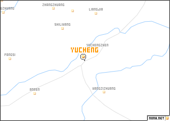 map of Yucheng