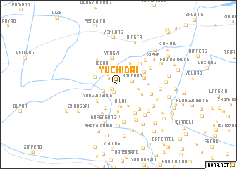 map of Yuchidai