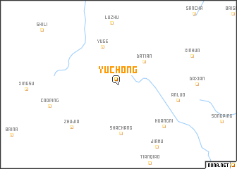 map of Yuchong