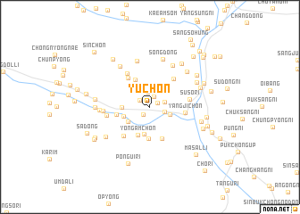 map of Yu-ch\