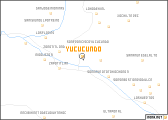 map of Yucucundo