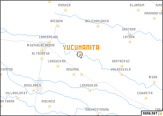 map of Yucumanita