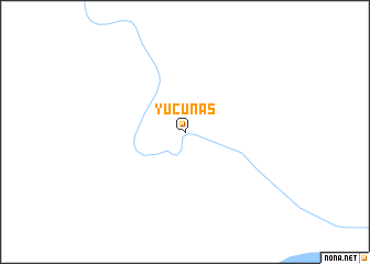 map of Yucunas