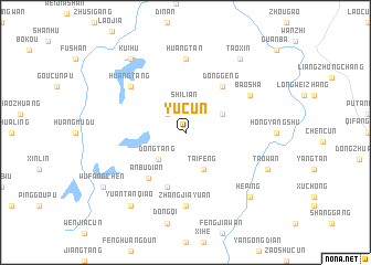map of Yucun