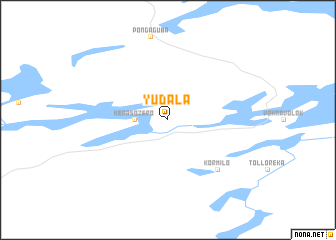 map of Yudala