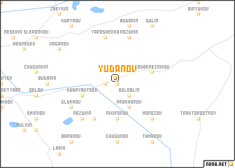 map of Yudanov