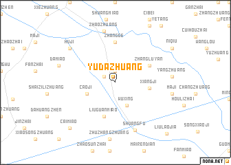 map of Yudazhuang