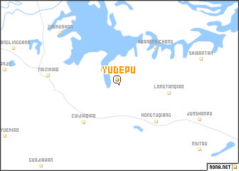 map of Yudepu