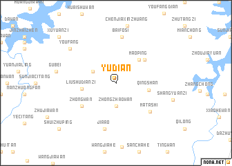 map of Yudian