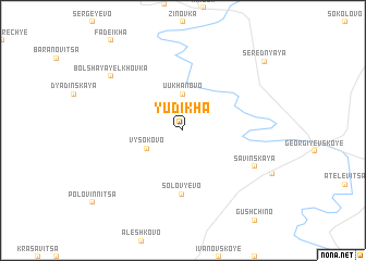 map of Yudikha