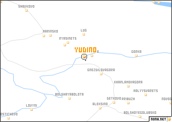 map of Yudino