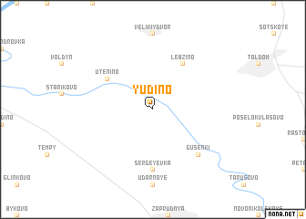 map of Yudino