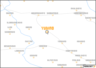 map of Yudino