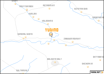 map of Yudino