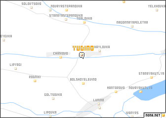 map of Yudino