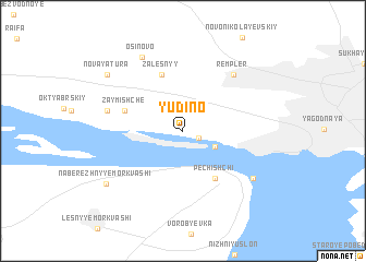 map of Yudino