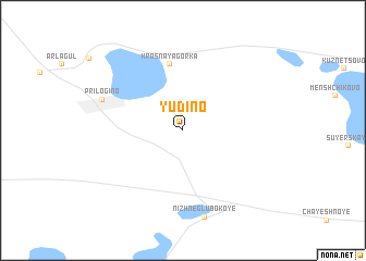 map of Yudino