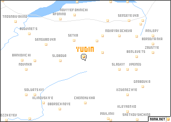 map of Yudin