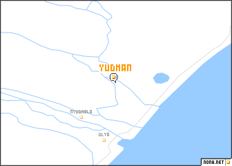 map of Yudman