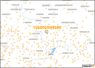 map of Yudongnihadan