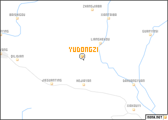 map of Yudongzi