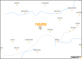 map of Yudong