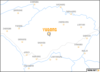 map of Yudong