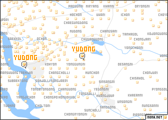 map of Yu-dong