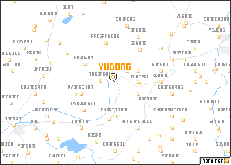 map of Yudong