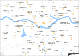 map of Yudŭng