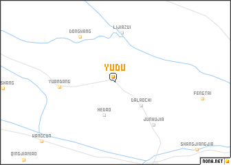 map of Yudu