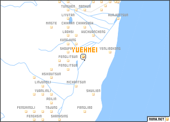 map of Yüeh-mei