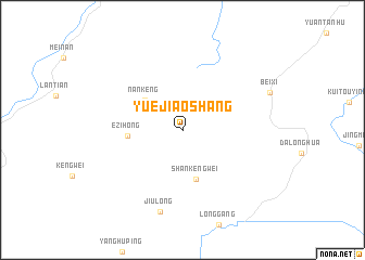 map of Yuejiaoshang