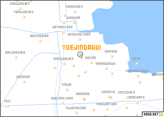 map of Yuejindadui