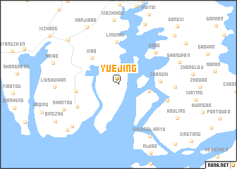 map of Yuejing