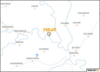 map of Yuejin