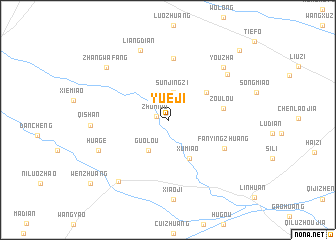 map of Yueji