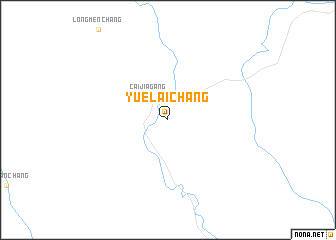 map of Yuelaichang