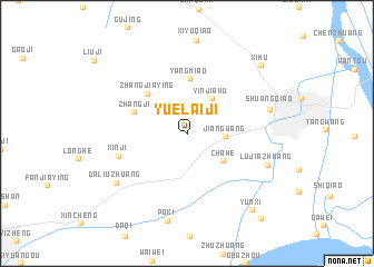 map of Yuelaiji