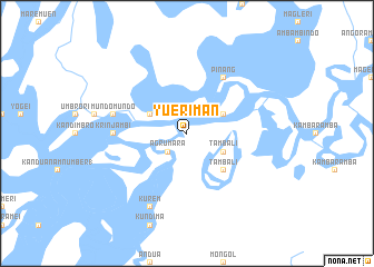 map of Yueriman