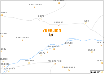 map of Yu\