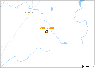 map of Yuewang