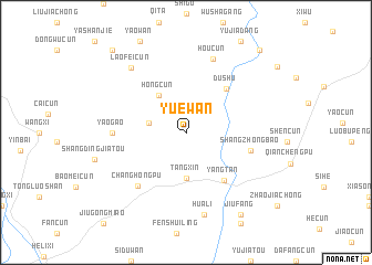map of Yuewan