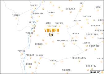 map of Yuewan